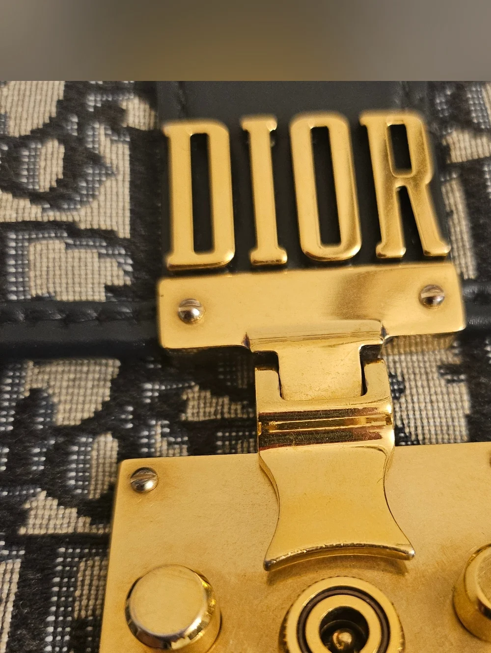 Christian Dior DiorAddict Oblique Jacquard Flap Bag – Gold Hardware - Picture 12 of 16